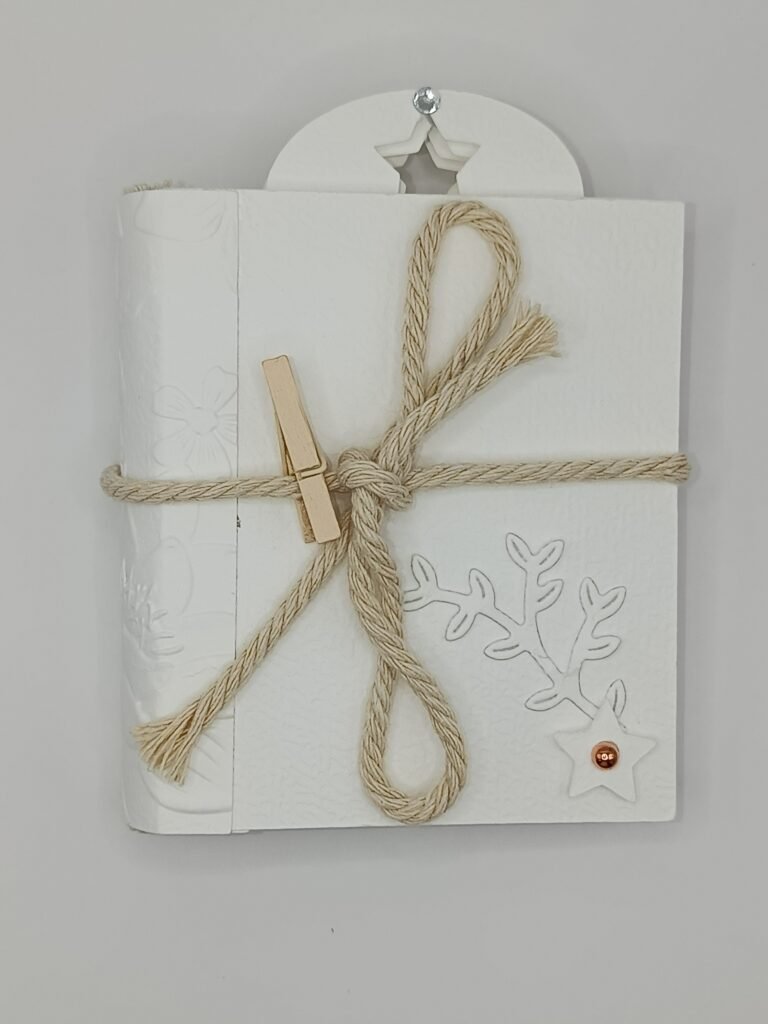 album photo artisanal blanc fait main