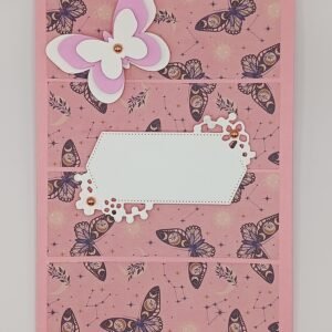 🦋 Coup de cœur – Carte artisanale "Papillon"